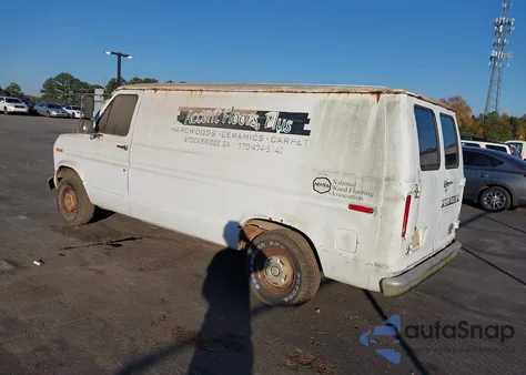 1986 Ford Econoline E150 Van из США, поврежденный, VIN 1FTDE14N5GHA95567